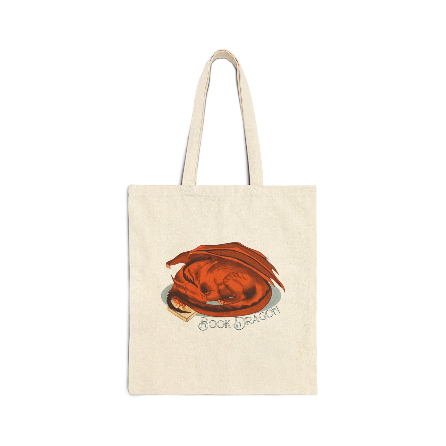 Book Fire Dragon - Tote Bag