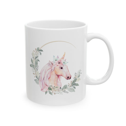 Graceful Unicorn Ceramic Mug