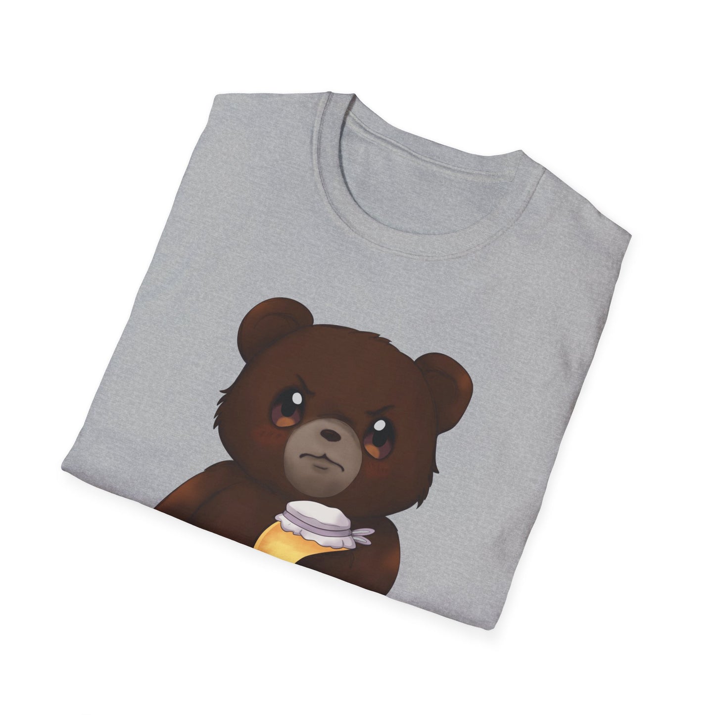Grumpy Bear "I Just Like Honey" Cute Cartoon Tee