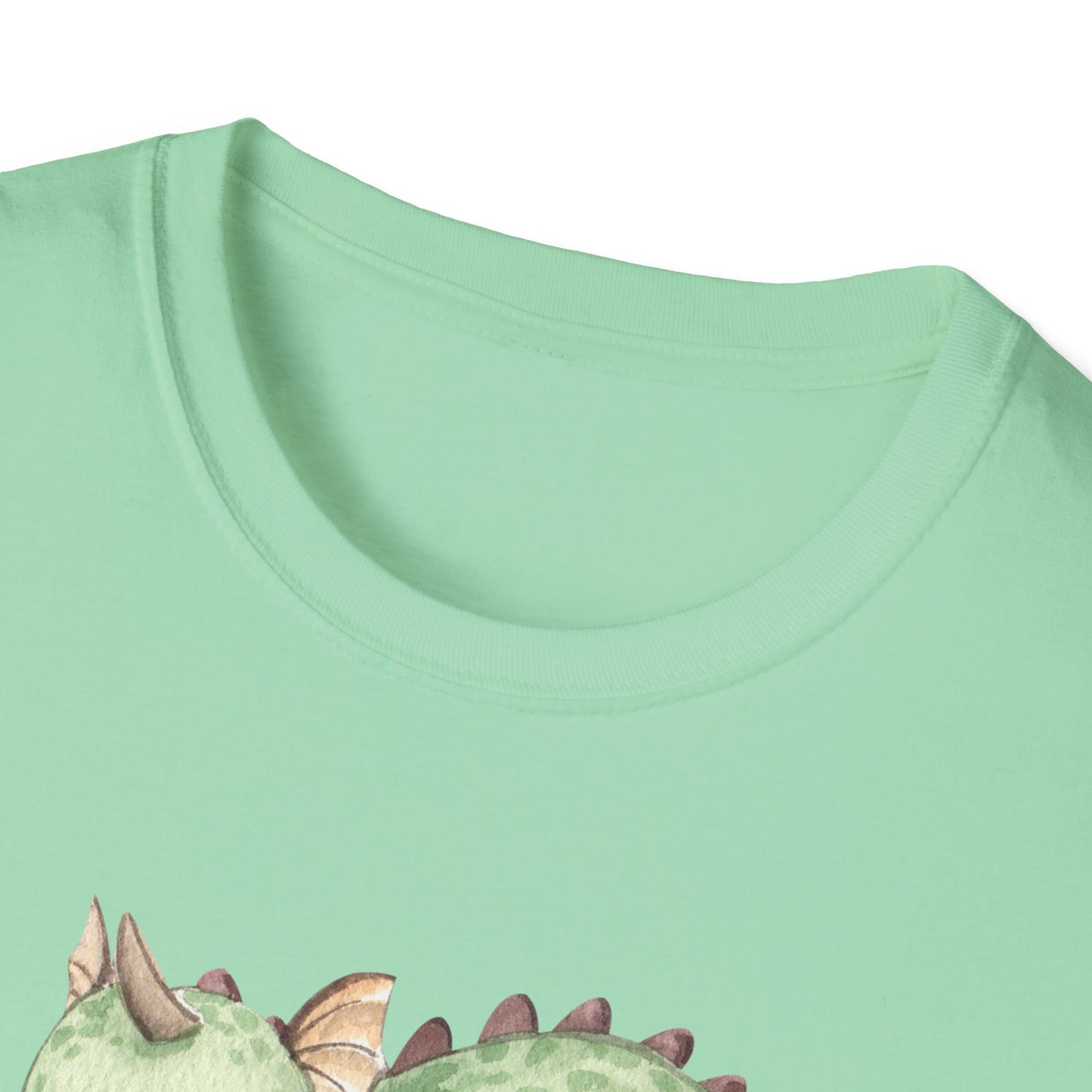 Book Dragon Unisex Softstyle T-Shirt