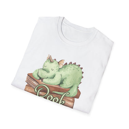 Book Dragon Unisex Softstyle T-Shirt