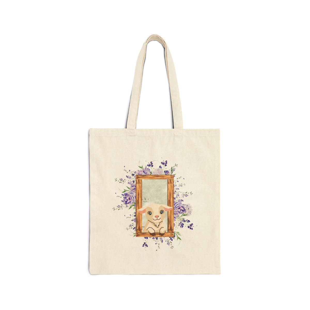 Garden Baby Goat - Tote Bag