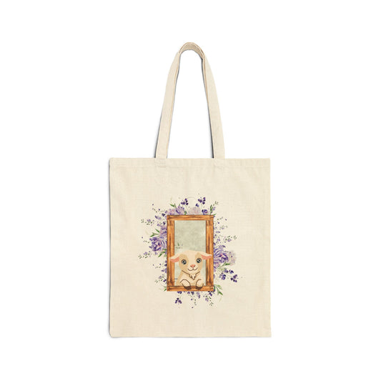 Garden Baby Goat - Tote Bag