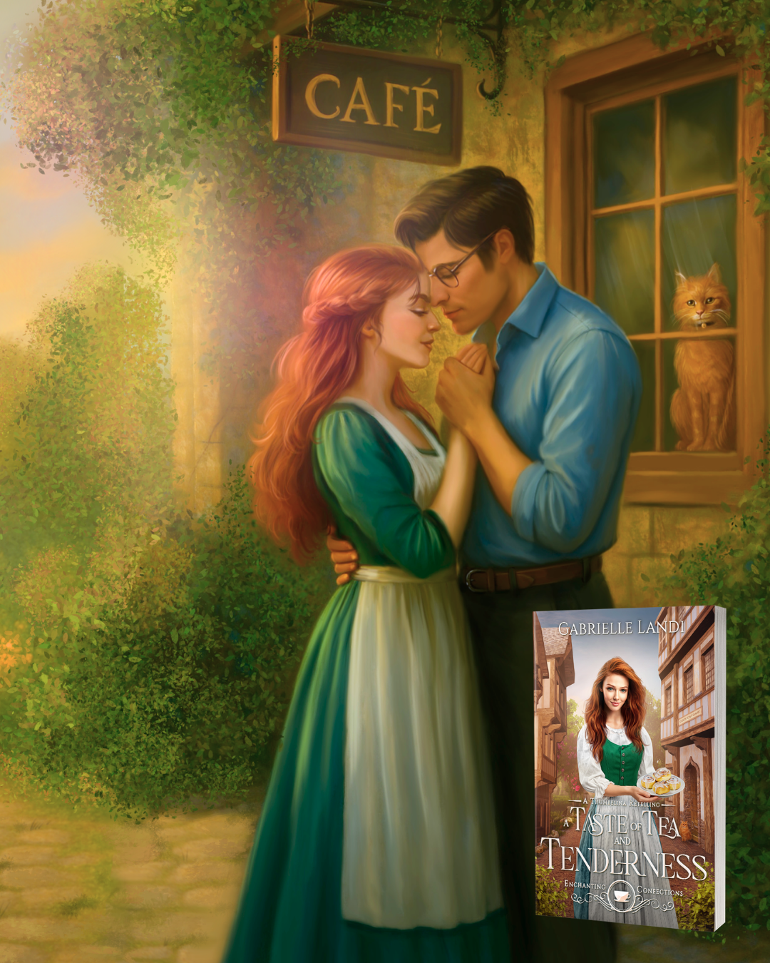 A Taste of Tea and Tenderness Signed Paperback + Swag
