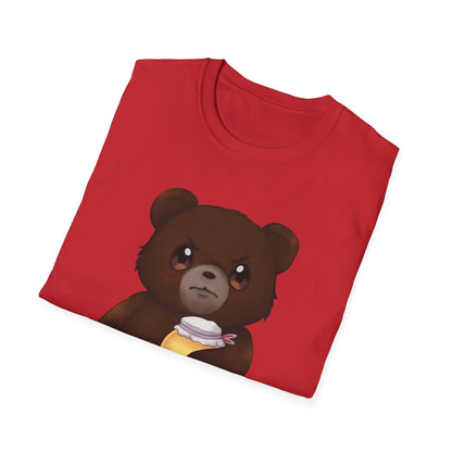Grumpy Bear "I Just Like Honey" Cute Cartoon Tee