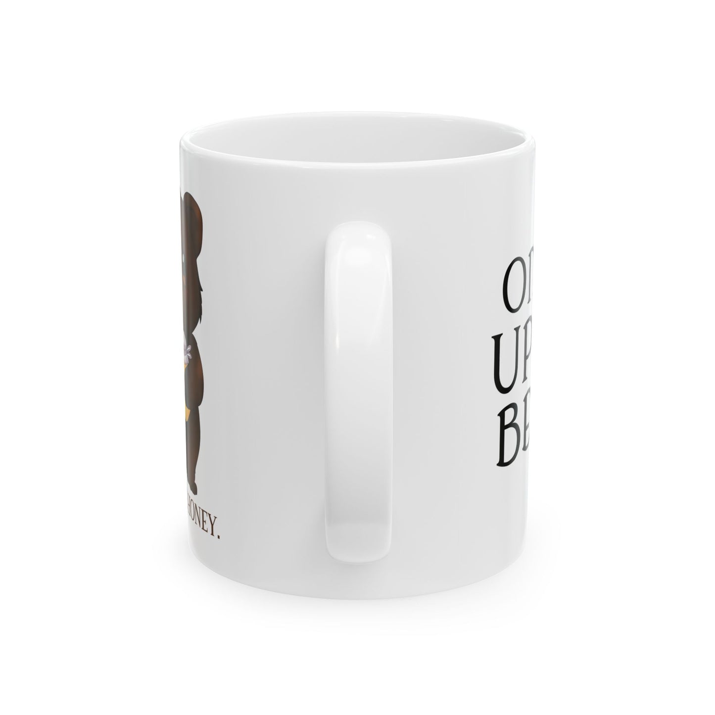 Grumpy Bear "I Just Like Honey" Ceramic Mug