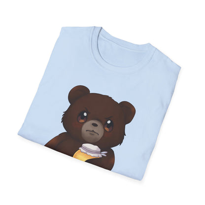 Grumpy Bear "I Just Like Honey" Cute Cartoon Tee