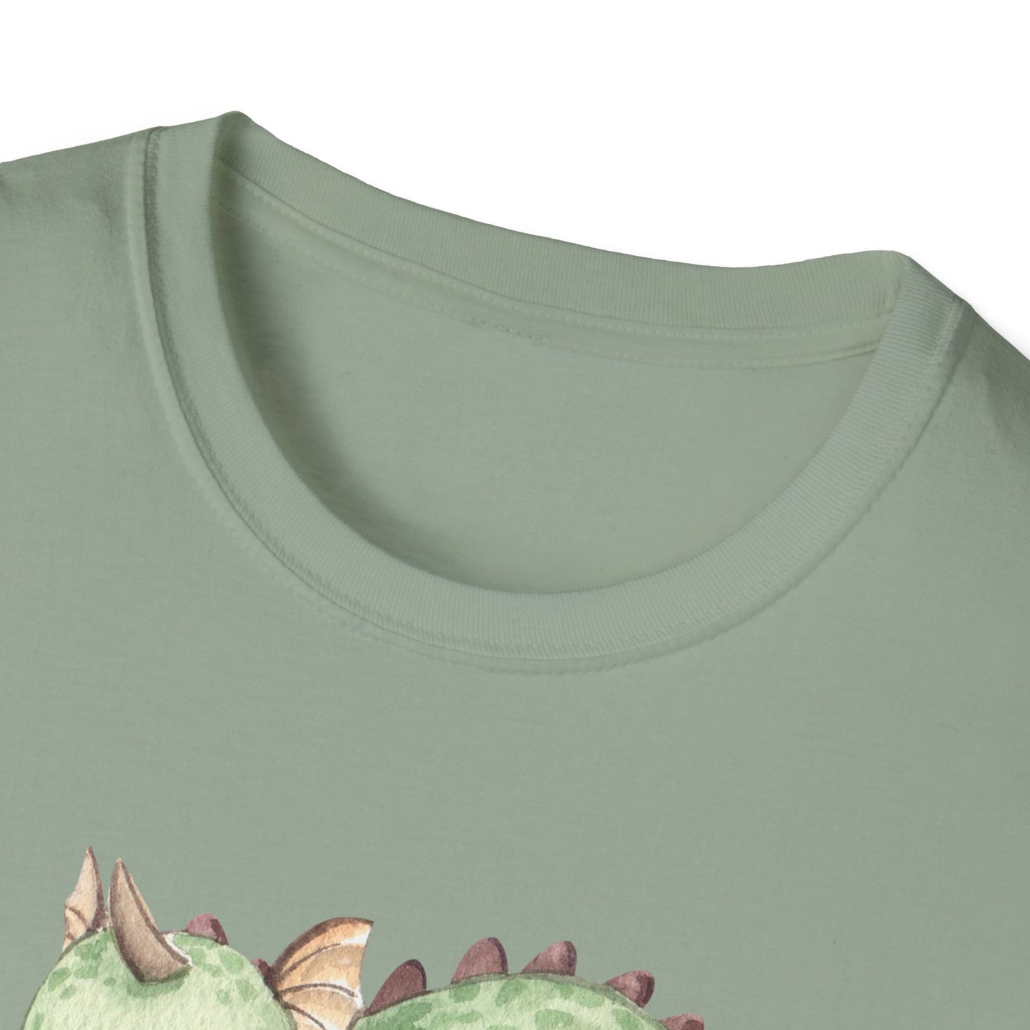 Book Dragon Unisex Softstyle T-Shirt