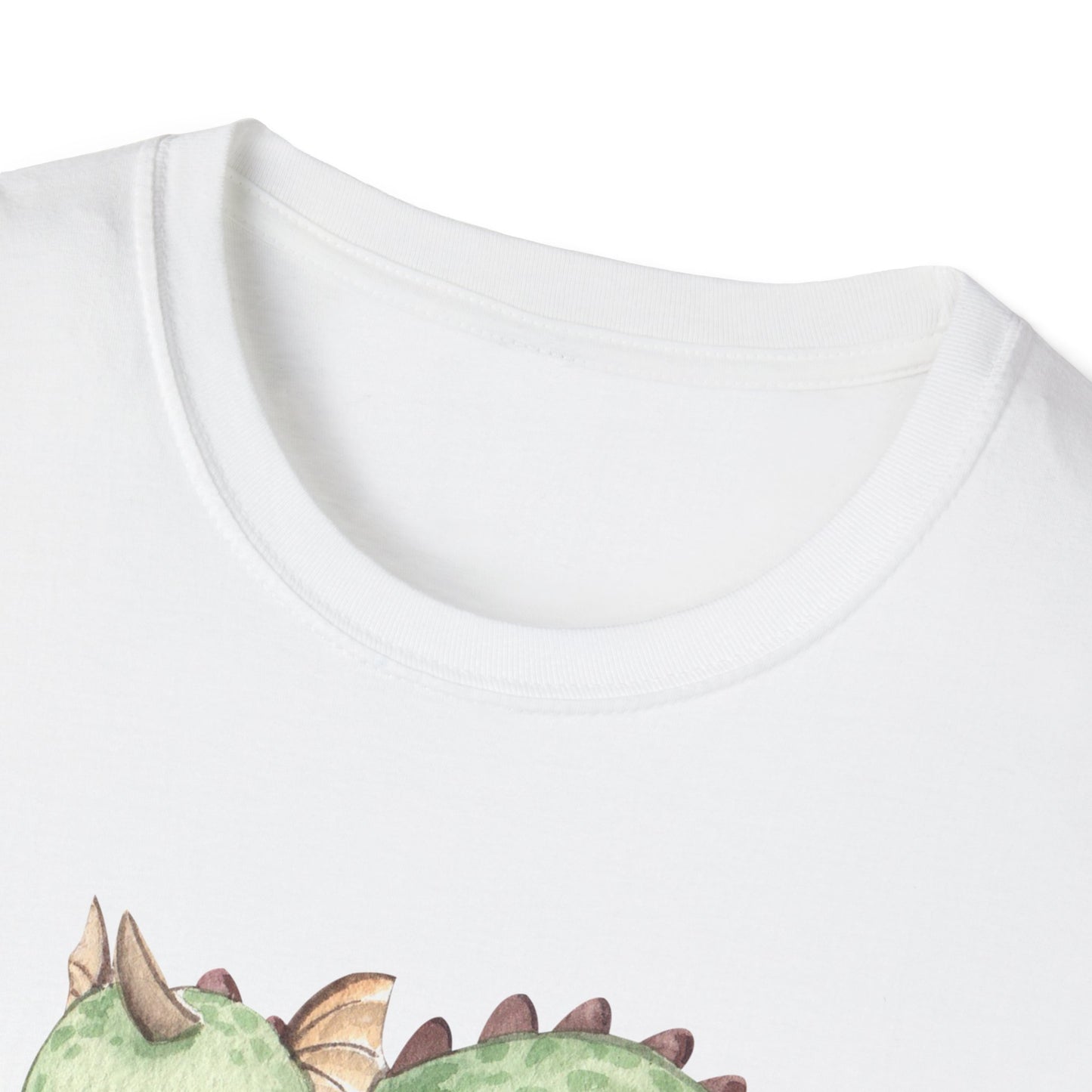 Book Dragon Unisex Softstyle T-Shirt