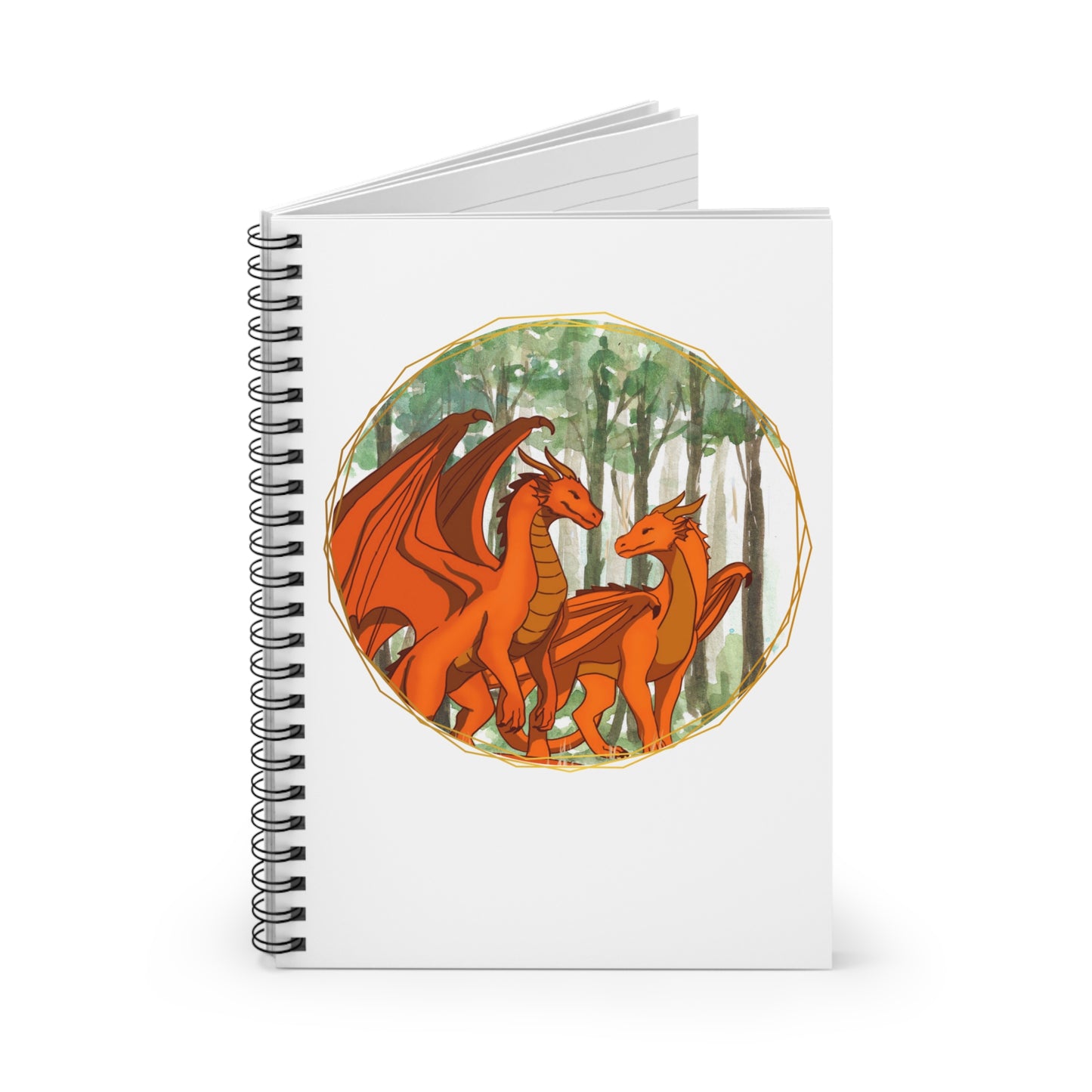 Family of Fire Dragons Notebook