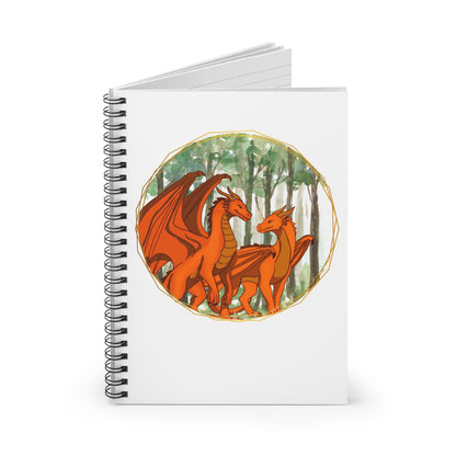 Family of Fire Dragons Notebook