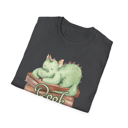 Book Dragon Unisex Softstyle T-Shirt