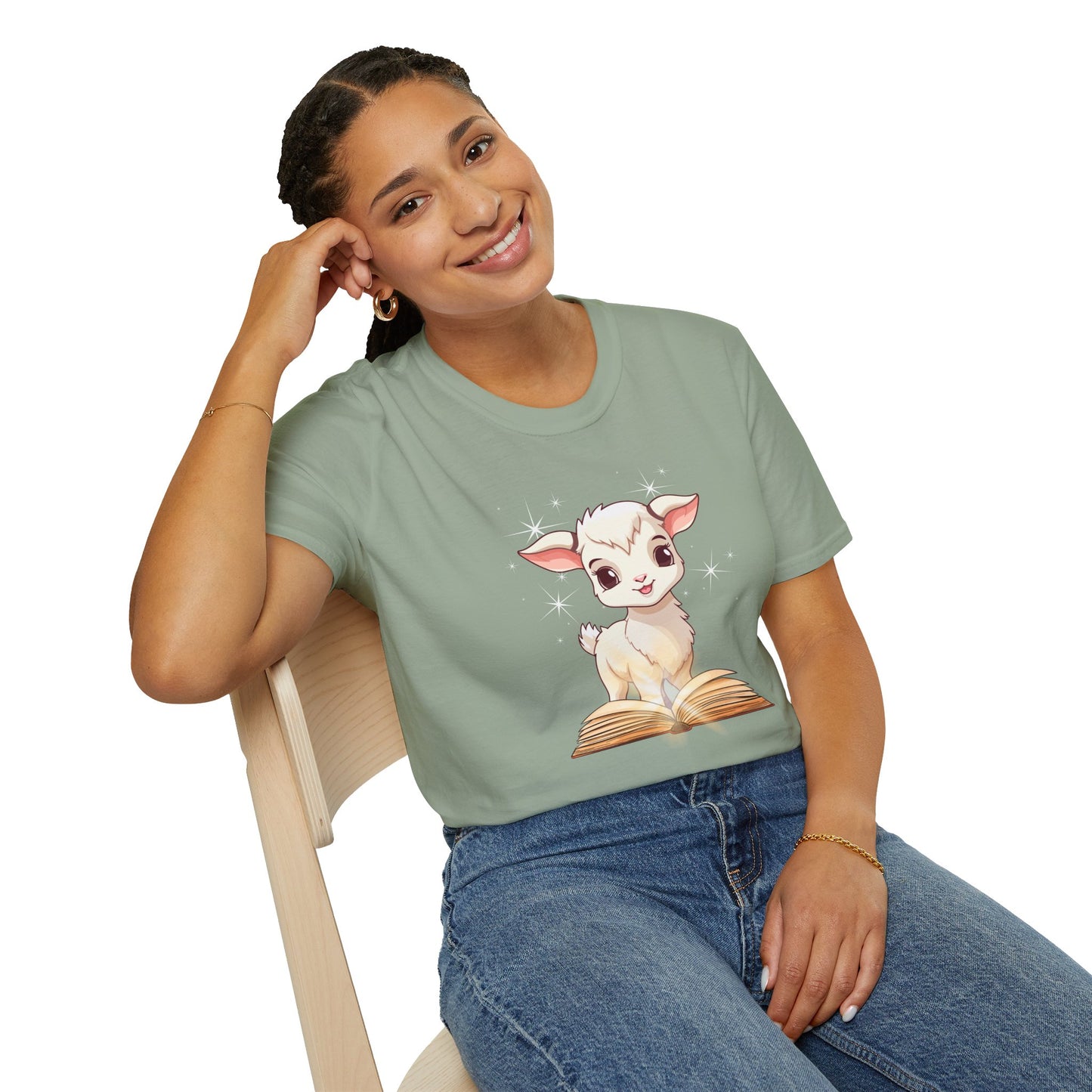 Magical Goat Unisex Softstyle T-Shirt