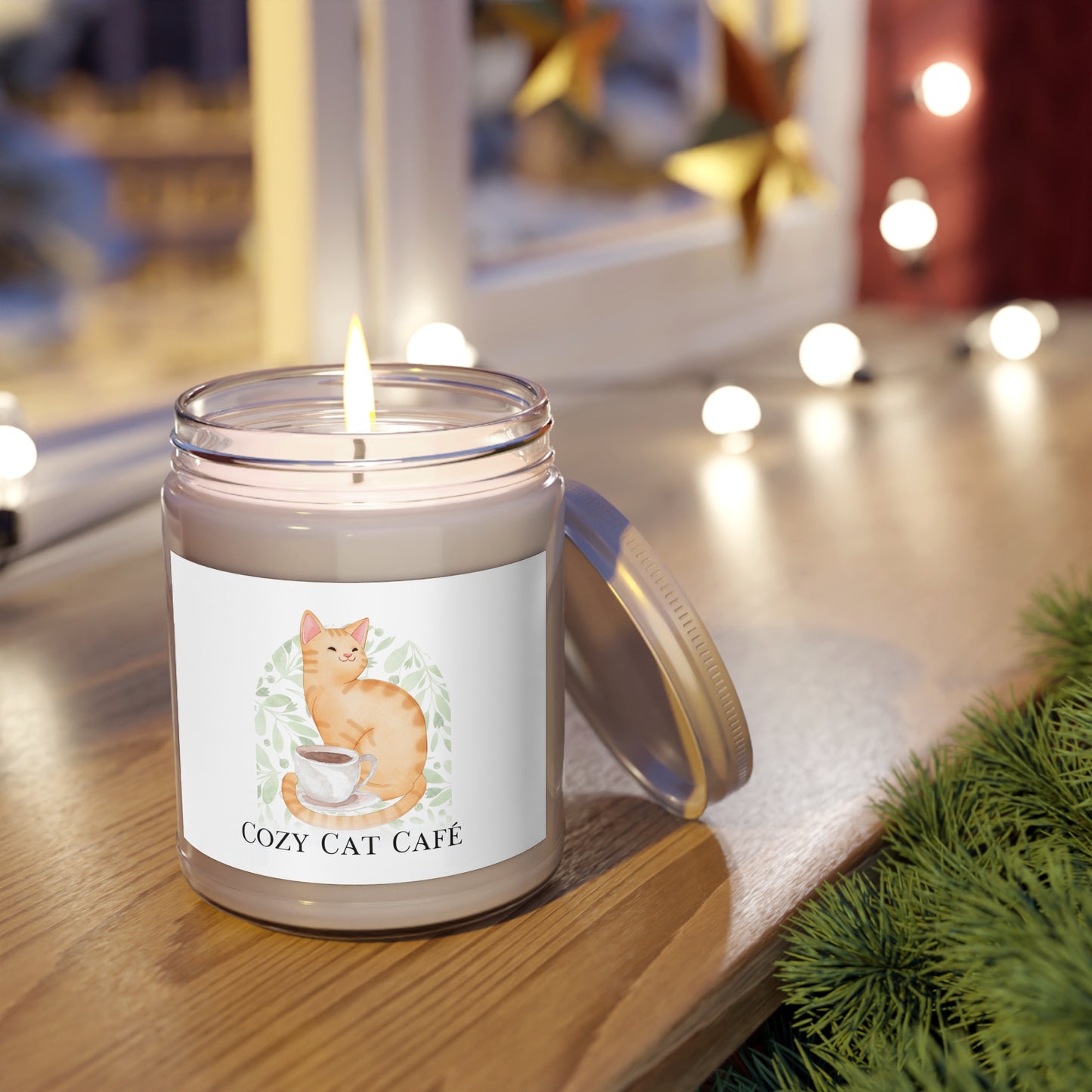 Cozy Cat Café Scented Candles