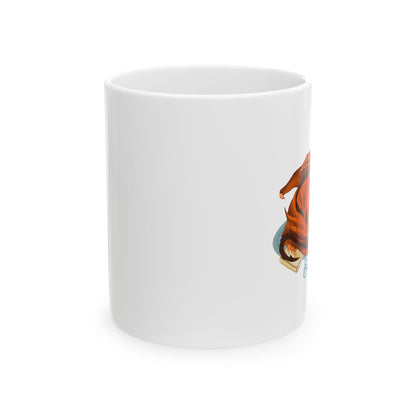 Book Fire Dragon Mug