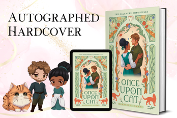 Once Upon A Cat Kickstarter Autographed Hardcover