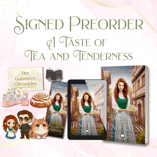 A Taste of Tea and Tenderness Signed Paperback + Ebook Bundle
