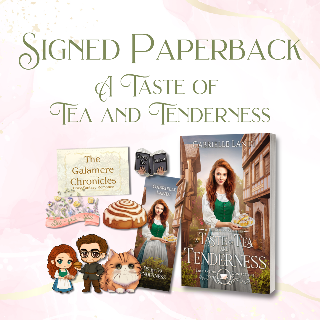 A Taste of Tea and Tenderness Signed Paperback + Swag